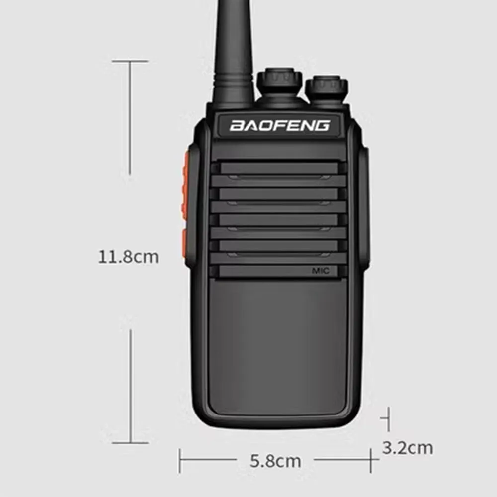 1 Piece Baofeng Walkie Talkie Intercom Machine BF-E80 Connect up to 15 devices together same channel)