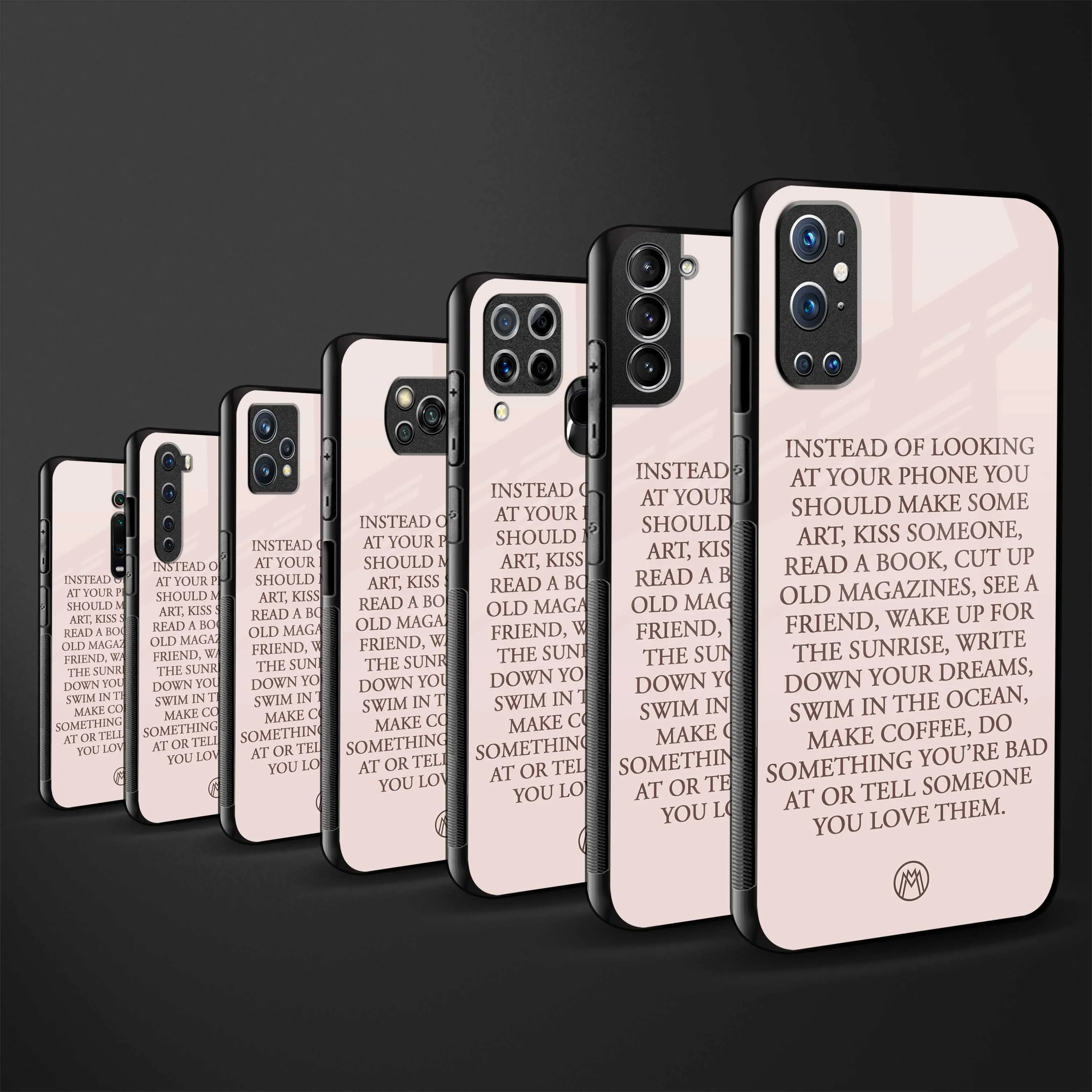 11 Things To Do Glass Case for Oppo A5 2020