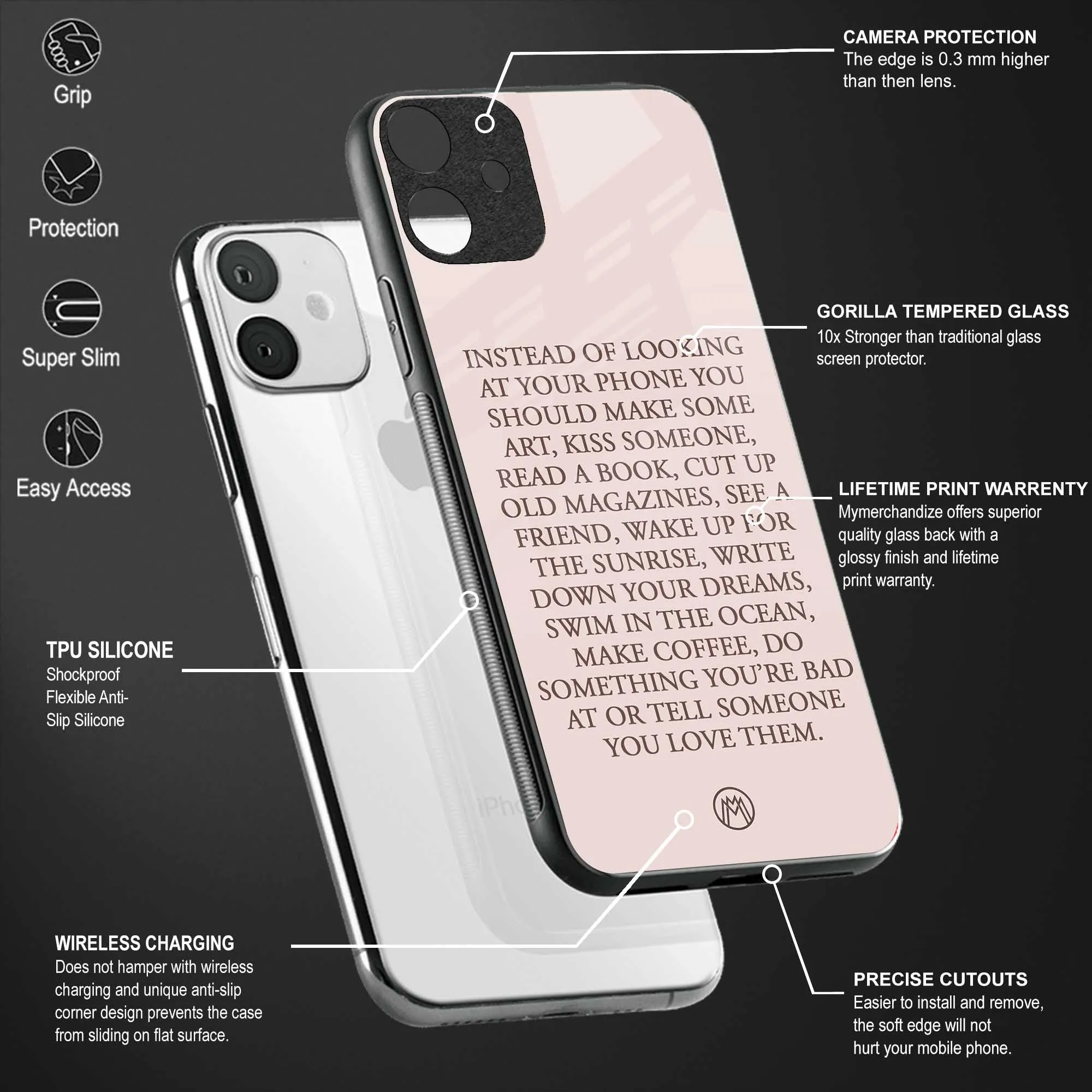 11 Things To Do Glass Case for Oppo A5 2020