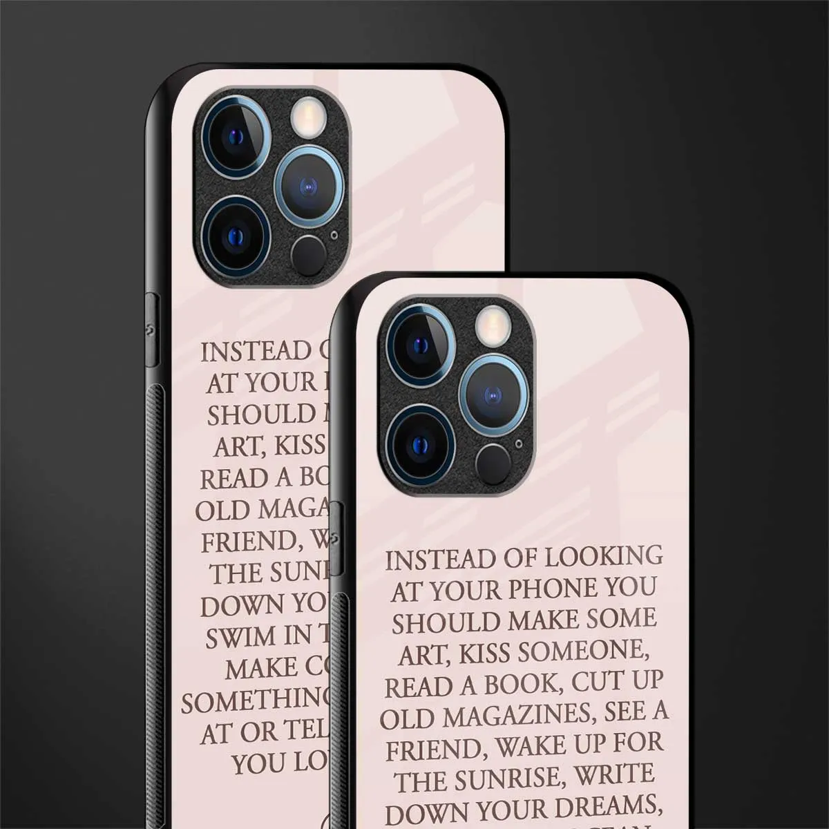 11 Things To Do Phone Case for IPhone 12 Pro | Glass Case
