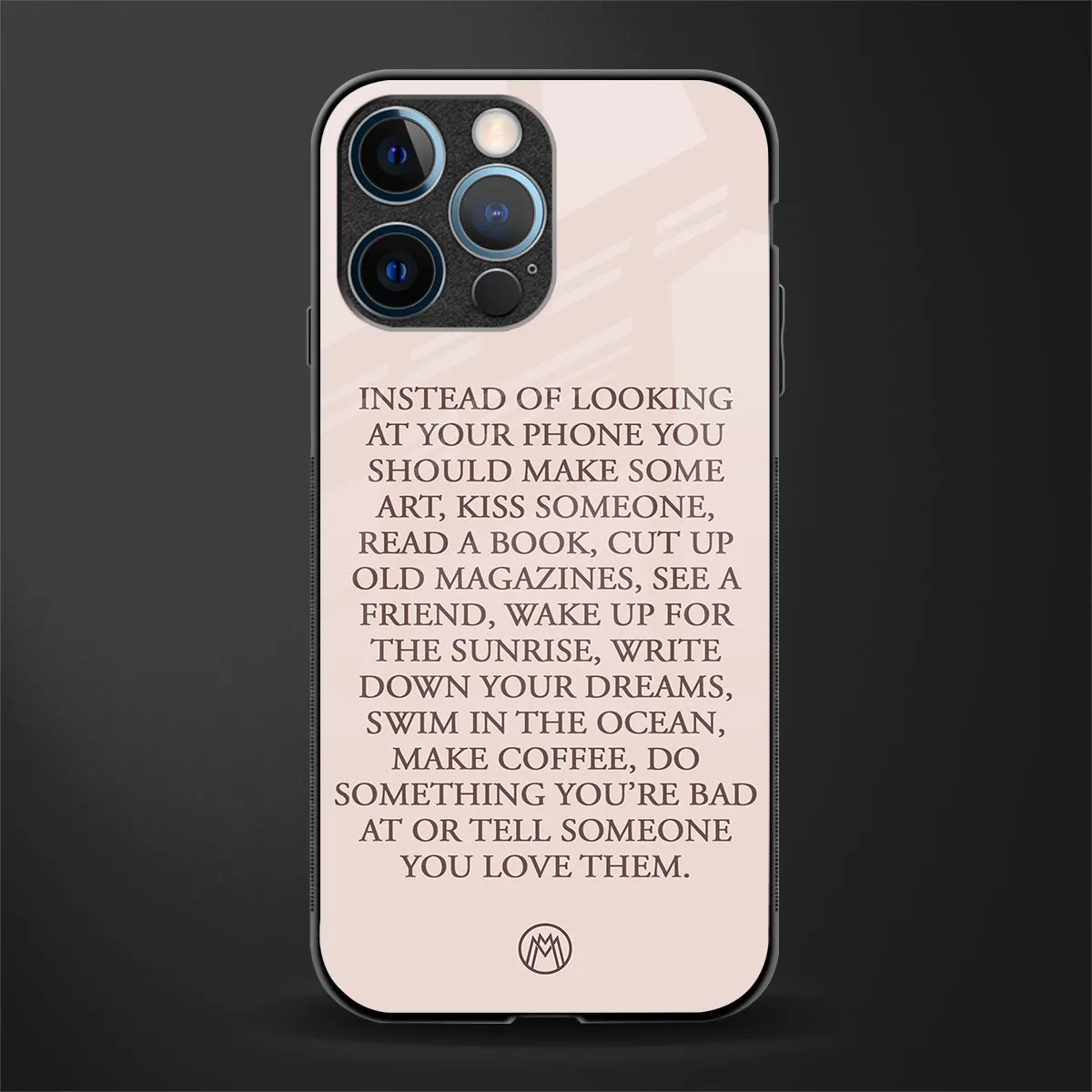 11 Things To Do Phone Case for IPhone 12 Pro | Glass Case