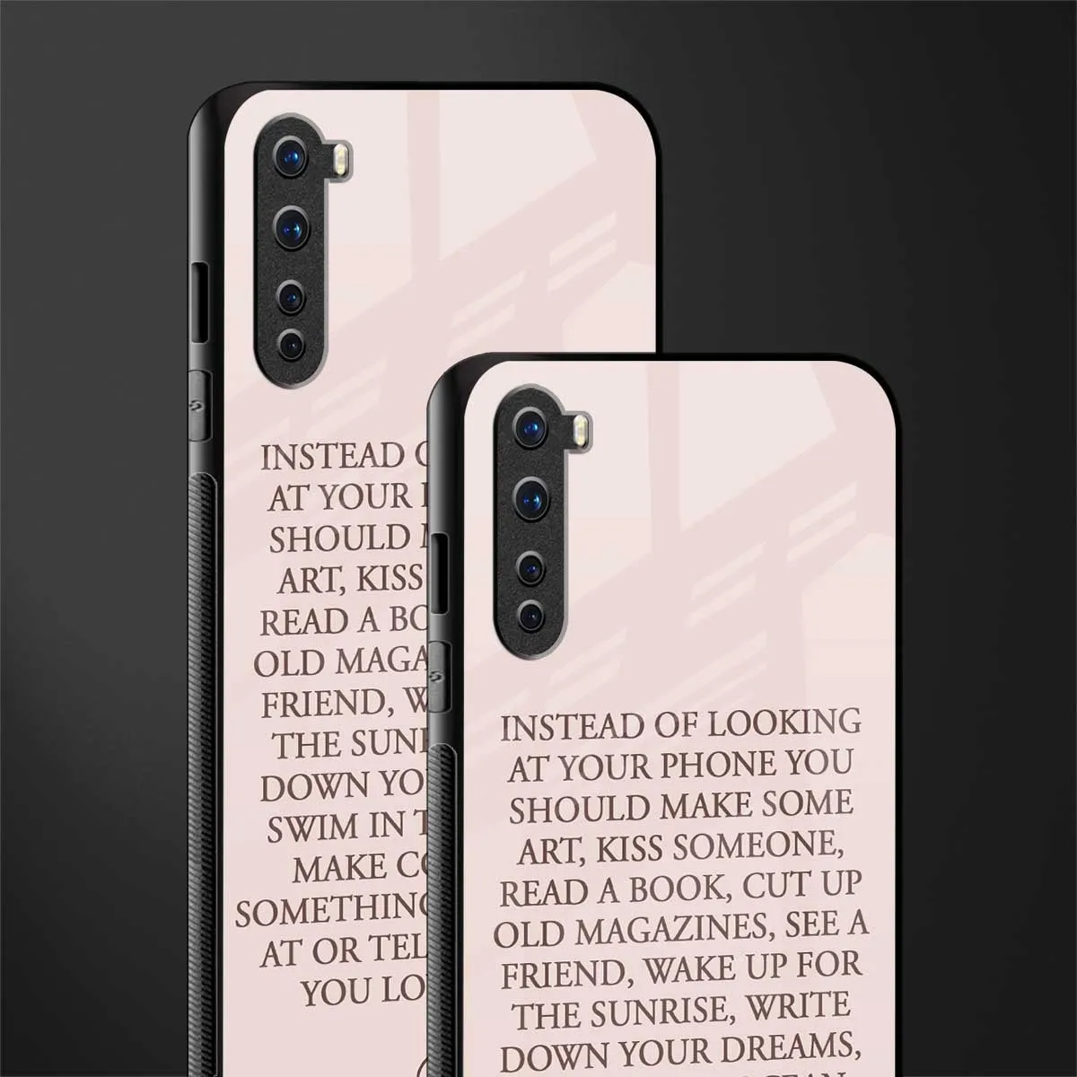 11 Things To Do Phone Case for OnePlus Nord (AC2001) | Glass Case
