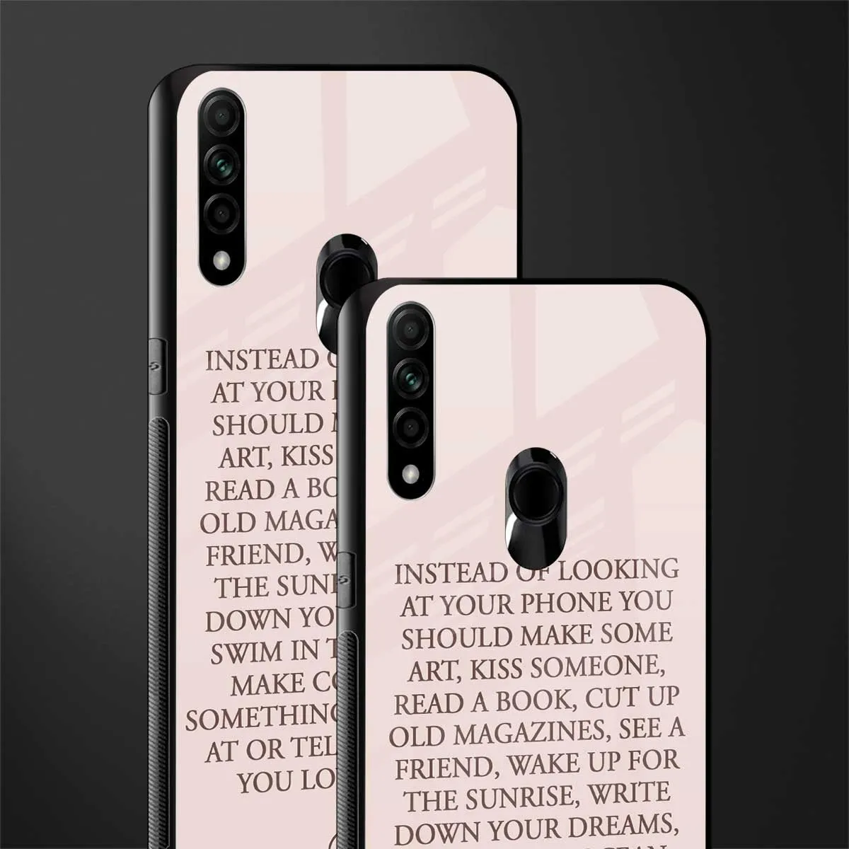 11 Things To Do PHONE CASE FOR OPPO A31 | GLASS CASE