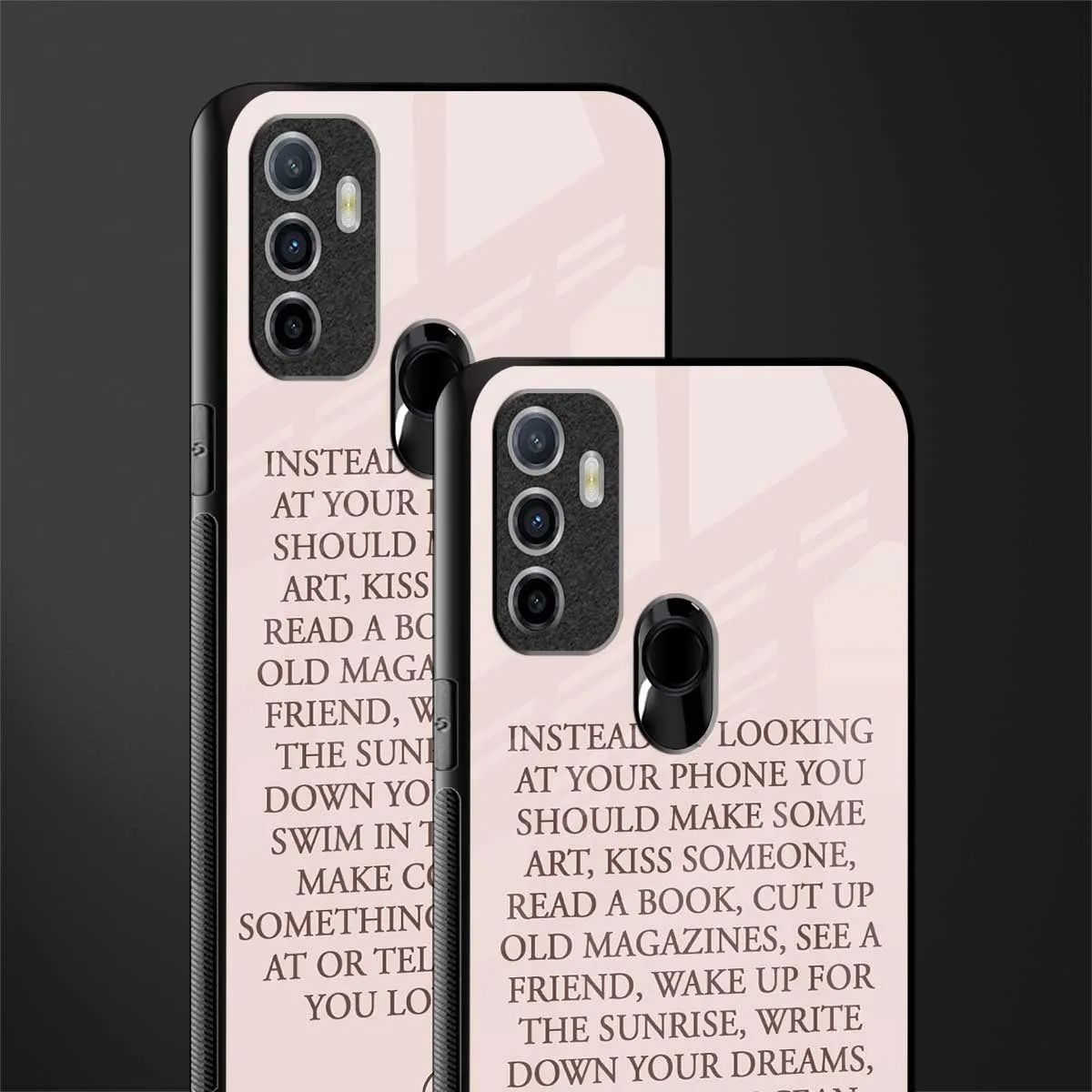 11 Things To Do Phone Case for Oppo A53 | Glass Case
