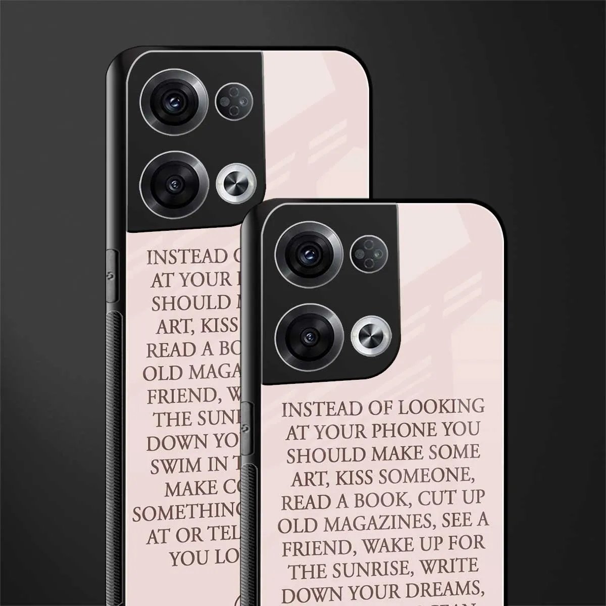 11 Things To Do Phone Case for Oppo Reno 8 | Glass Case