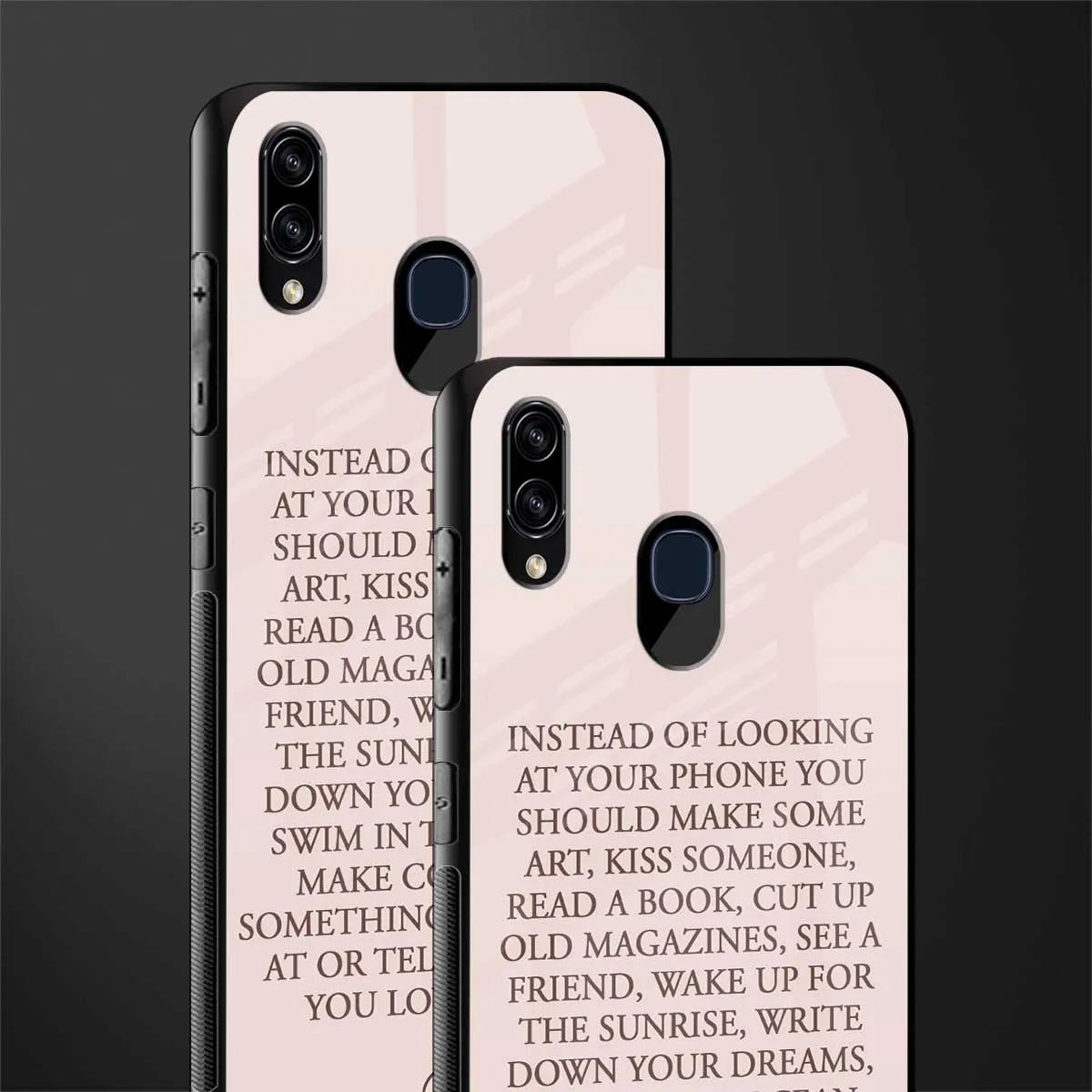 11 Things To Do Phone Case for Samsung Galaxy A30 | Glass Case