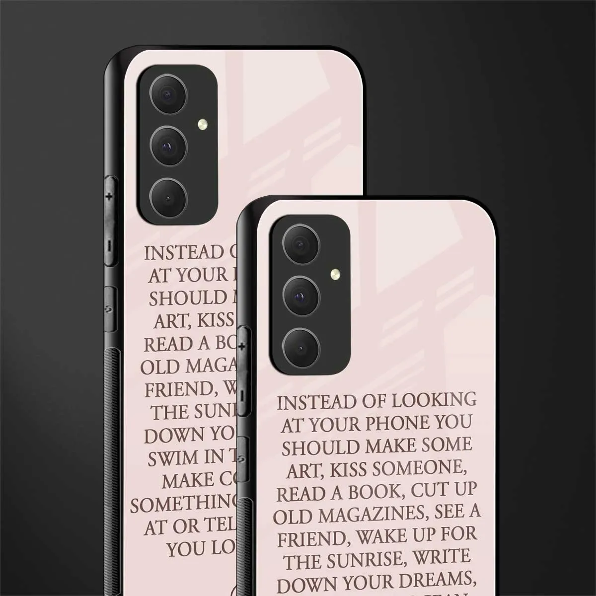 11 Things To Do Phone Case for Samsung Galaxy A54 | Glass Case