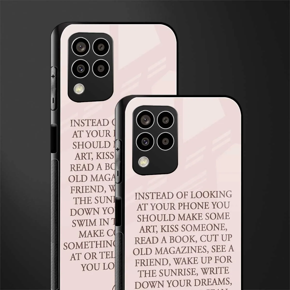 11 Things To Do Phone Case for Samsung Galaxy M33 5G | Glass Case