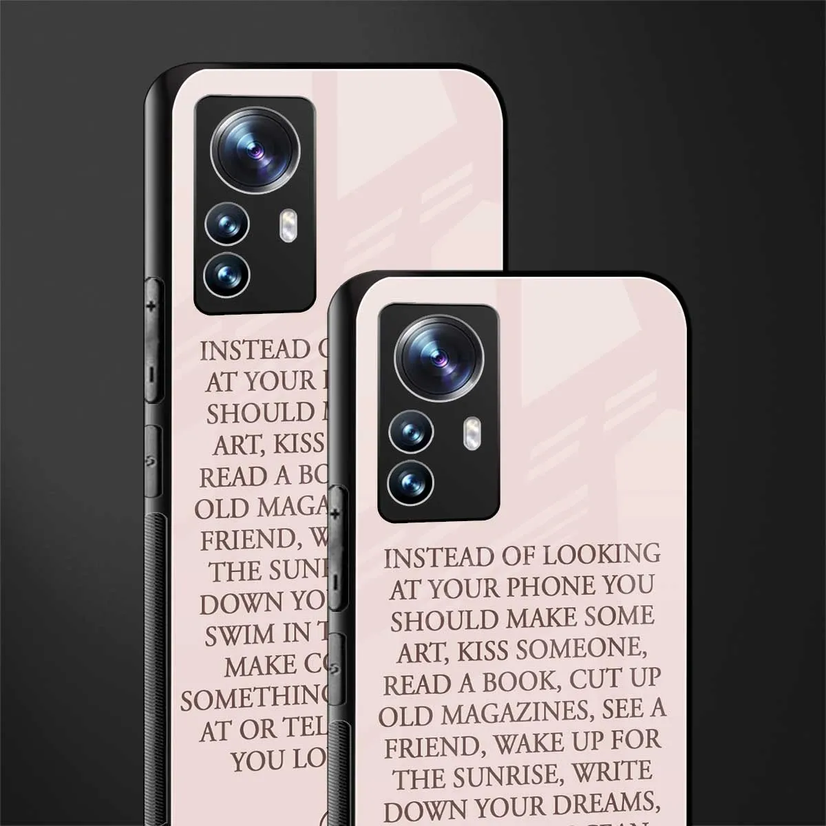 11 Things To Do Phone Case for Xiaomi 12 Pro | Glass Case