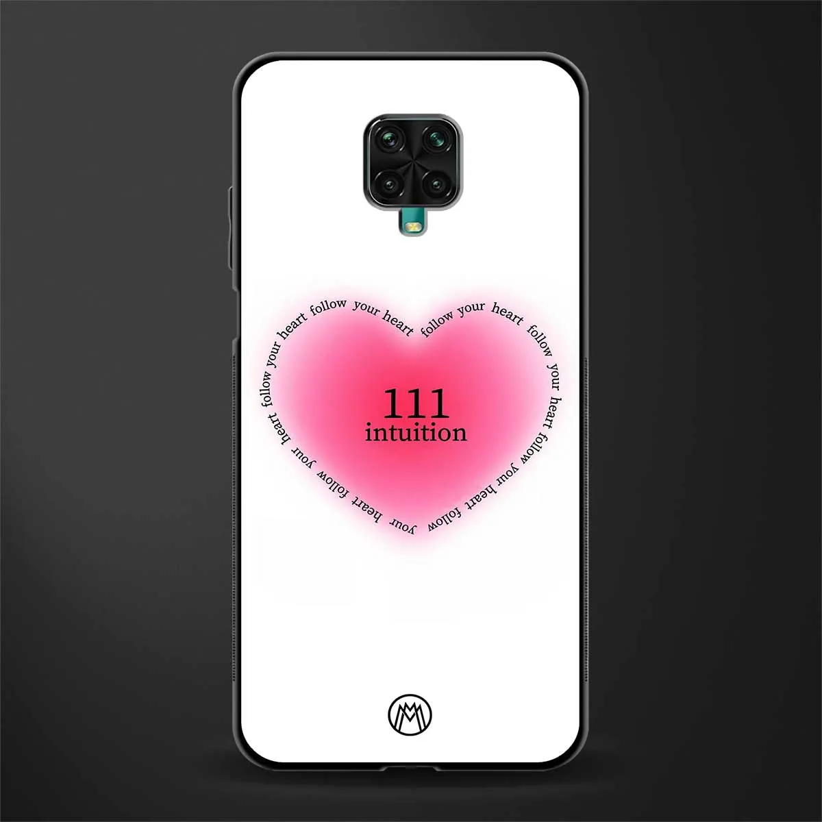 111 Intuition Phone Case for Redmi Note 9 Pro | Glass Case