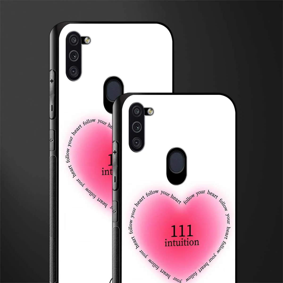 111 Intuition Phone Case for samsung A11 | Glass Case