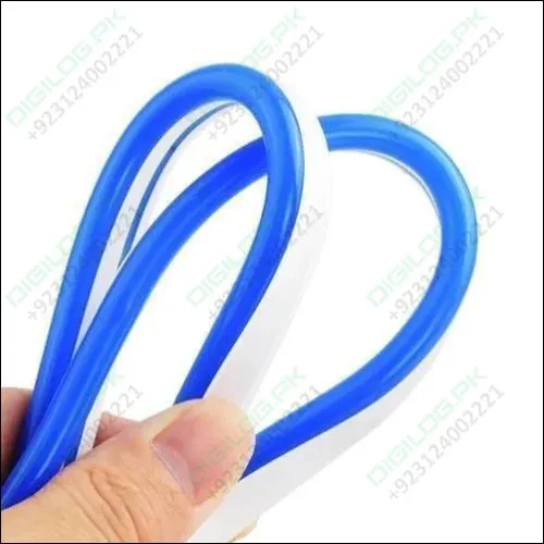 12V Neon Flexible Strip Light 1M Waterproof SMD 5050 Blue Rope String Silicone lamp Outdoor Lighting