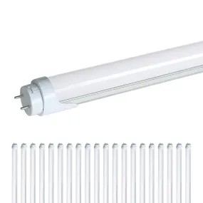 2200 Lumens - T8 4ft LED Tube Light - Ballast Bypass - Double Ended - 17W - 4000K -120-277V - Pack of 20