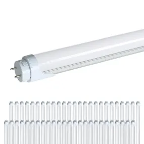 2200 Lumens - T8 4ft LED Tube Light - Ballast Bypass - Double Ended - 17W - 5000K -120-277V - Pack of 50