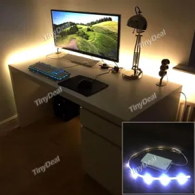 2Pcs FlEXI LITES Home Cabinet Closet Flexible LED Light Strips Battery Powered Tool