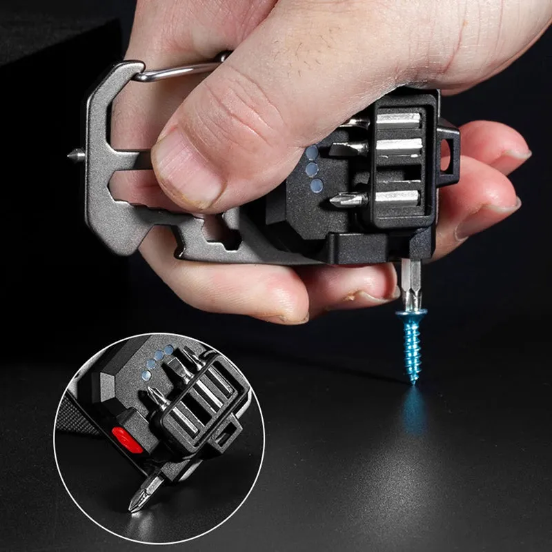 4-In-1 Mini Torch Led Keychain Light Q-D911