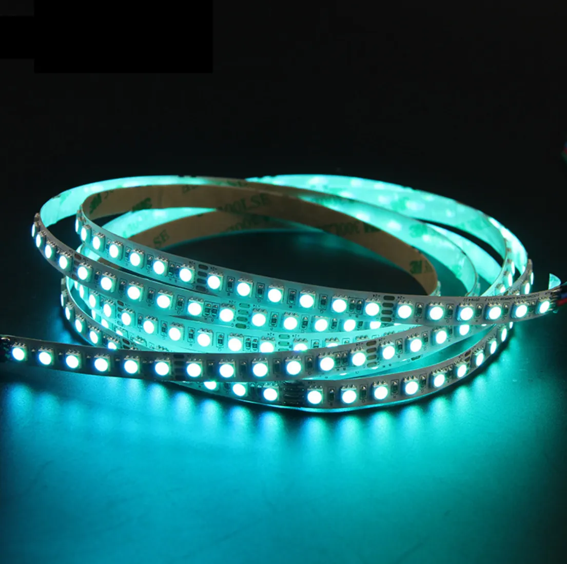 8mm RGB LED Strip Lights, 16.4FT/5Meter SMD4040 600LEDs/Roll, DC24V <95W 3.95Amp, RGB Color Changing Flexible light Strips