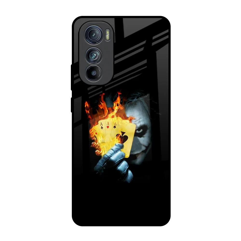 AAA Joker Glass Case for Motorola Edge 30