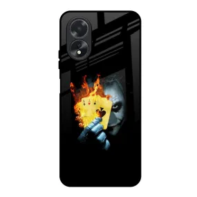 AAA Joker Glass Case for Oppo A18