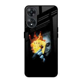 AAA Joker Glass Case for Oppo A78 5G