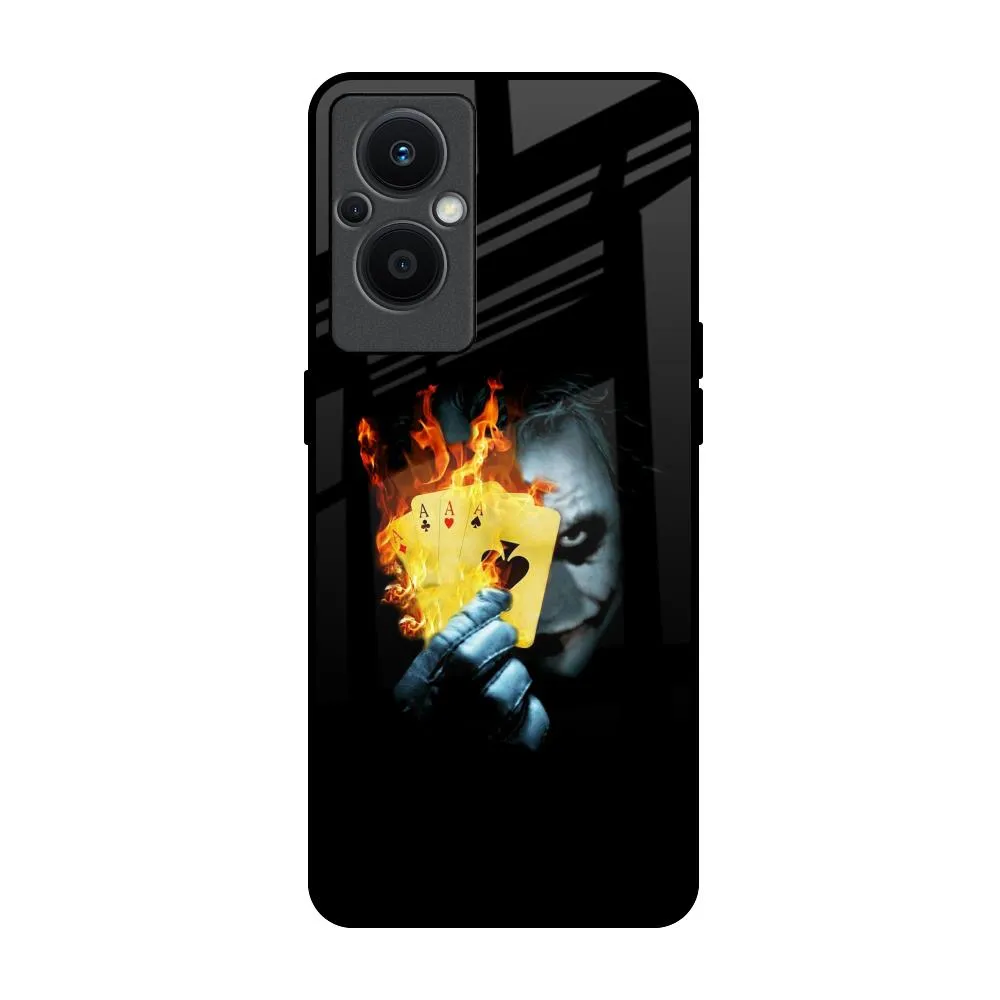 AAA Joker Glass Case for Oppo F21s Pro 5G
