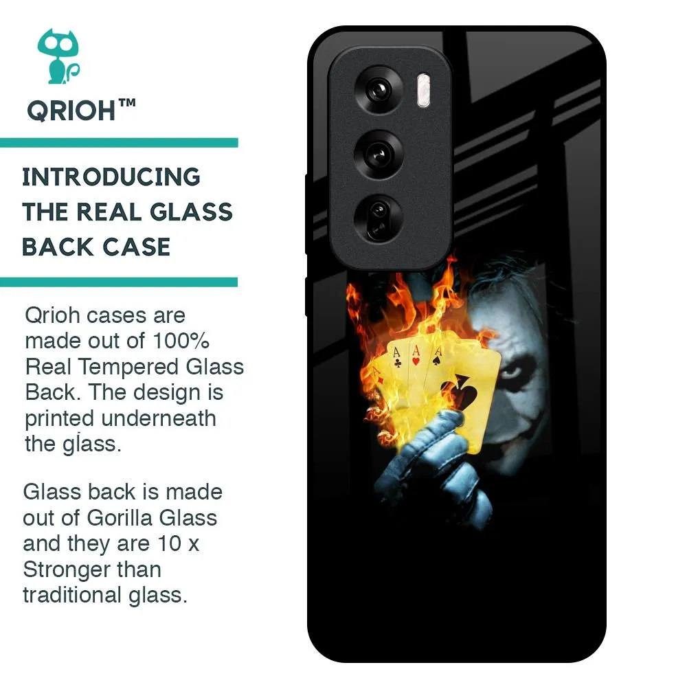 AAA Joker Glass Case for Oppo Reno 12 Pro 5G
