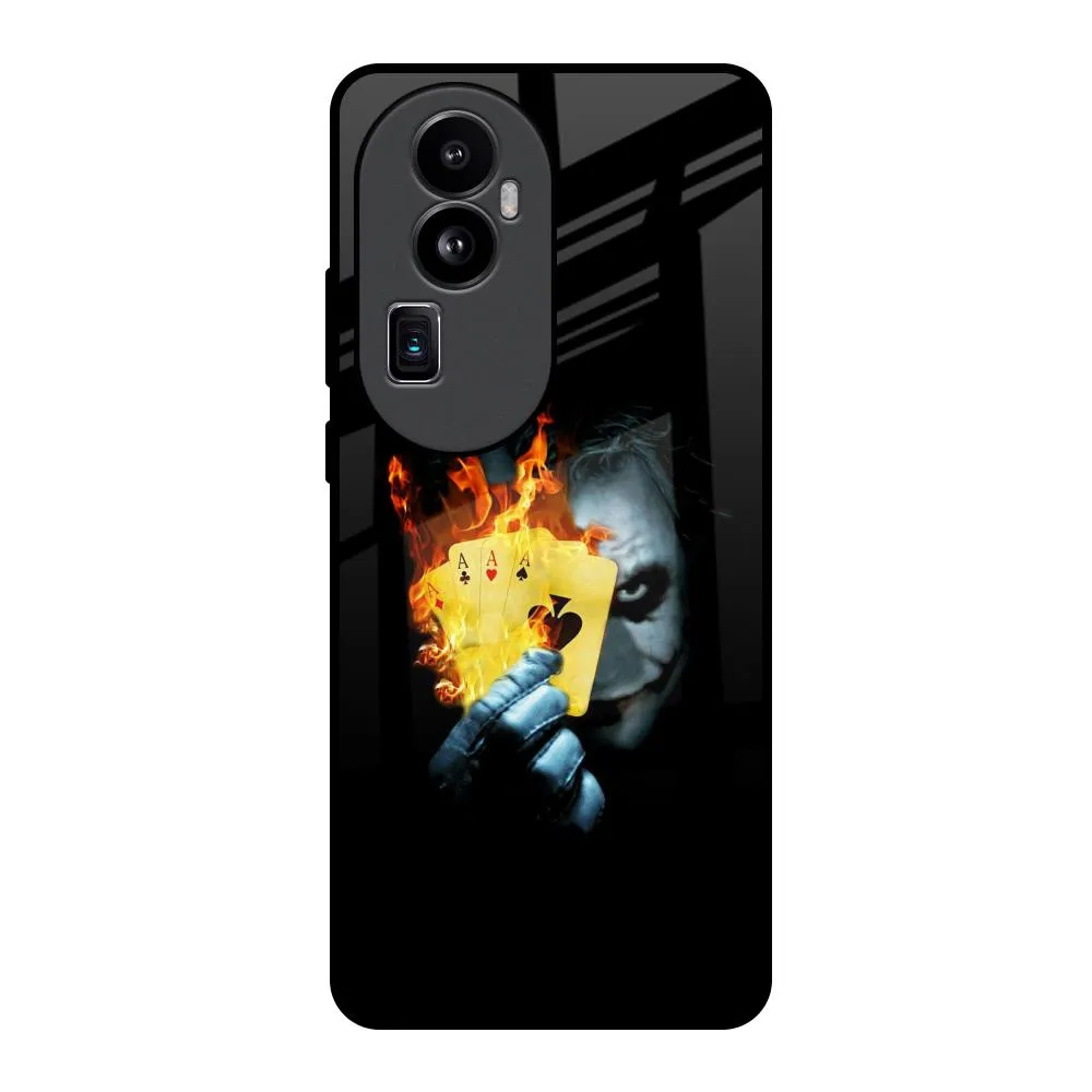 AAA Joker Glass Case for Oppo Reno10 Pro Plus 5G