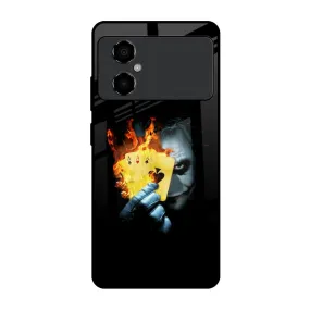 AAA Joker Glass Case for Poco M4 5G
