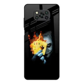 AAA Joker Glass Case for Poco X3