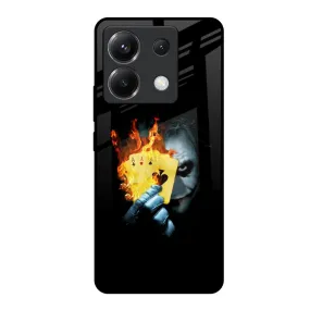 AAA Joker Glass Case for Poco X6 5G
