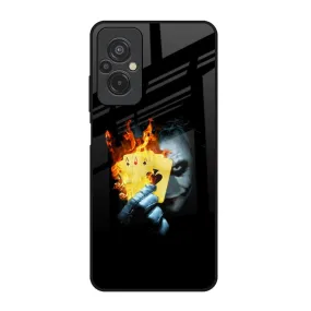 AAA Joker Glass Case for Redmi 11 Prime