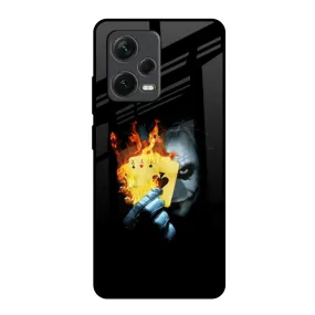 AAA Joker Glass Case for Redmi Note 12 Pro 5G