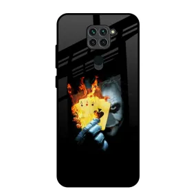 AAA Joker Glass Case for Redmi Note 9