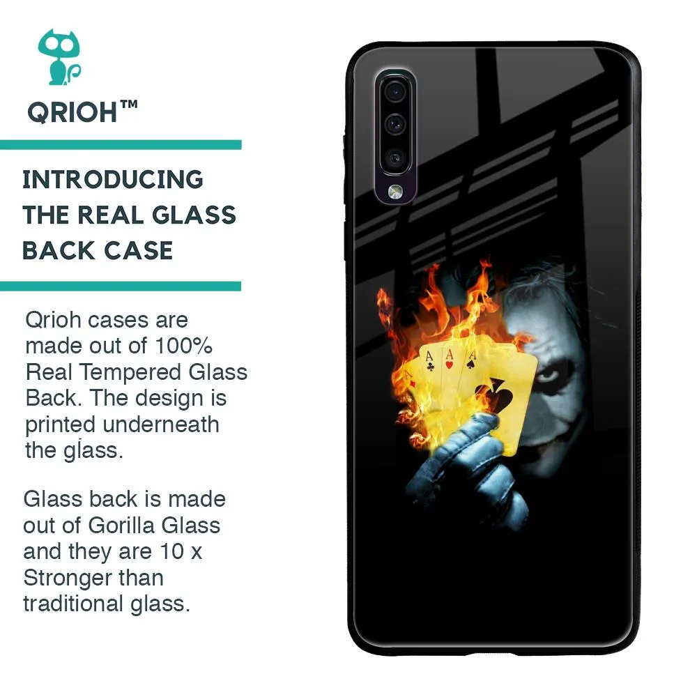 AAA Joker Glass Case for Samsung Galaxy A50