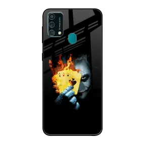 AAA Joker Glass Case for Samsung Galaxy F41