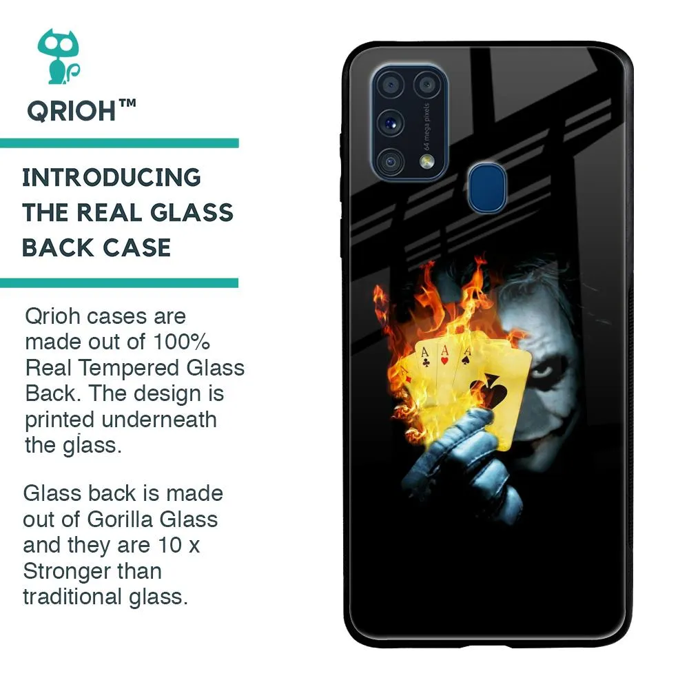 AAA Joker Glass Case for Samsung Galaxy M31