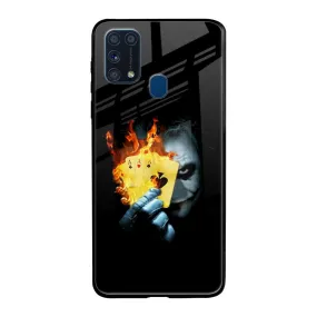AAA Joker Glass Case for Samsung Galaxy M31