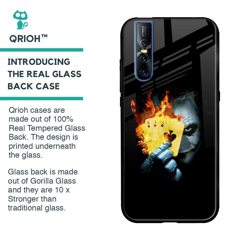 AAA Joker Glass Case for Vivo V15 Pro