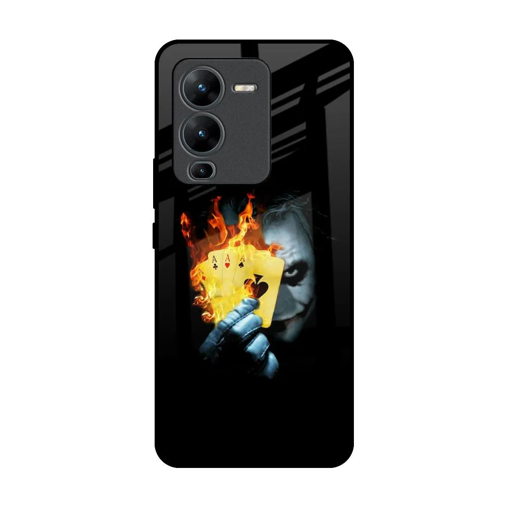 AAA Joker Glass Case for Vivo V25 Pro