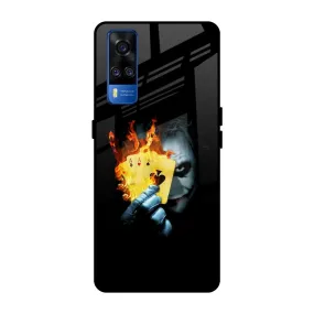 AAA Joker Glass Case for Vivo Y51 2020