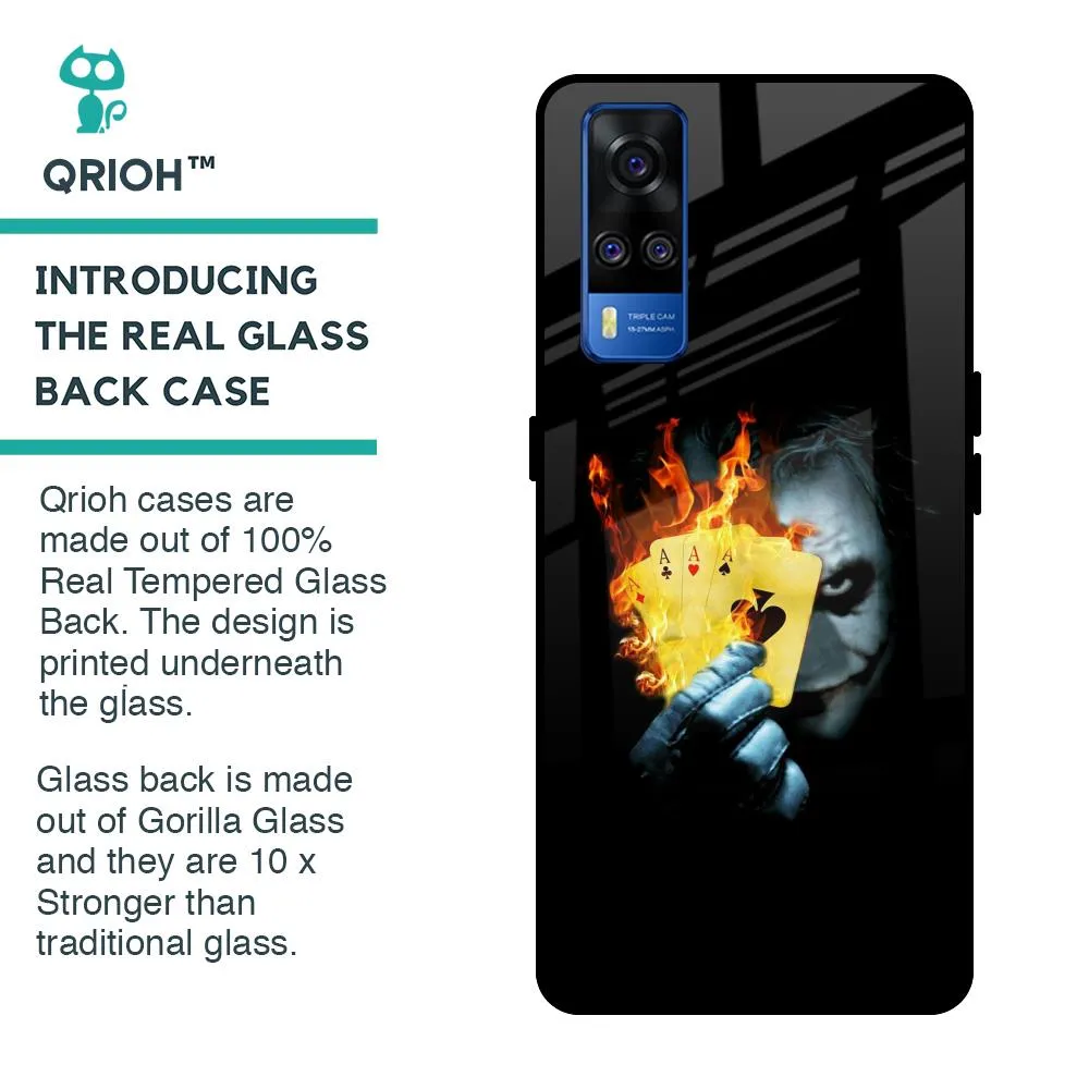 AAA Joker Glass Case for Vivo Y51 2020