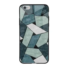 Abstact Tiles Glass Case for iPhone 6S