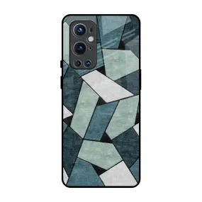 Abstact Tiles Glass Case for OnePlus 9 Pro