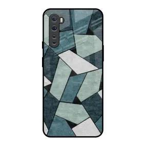 Abstact Tiles Glass Case for OnePlus Nord