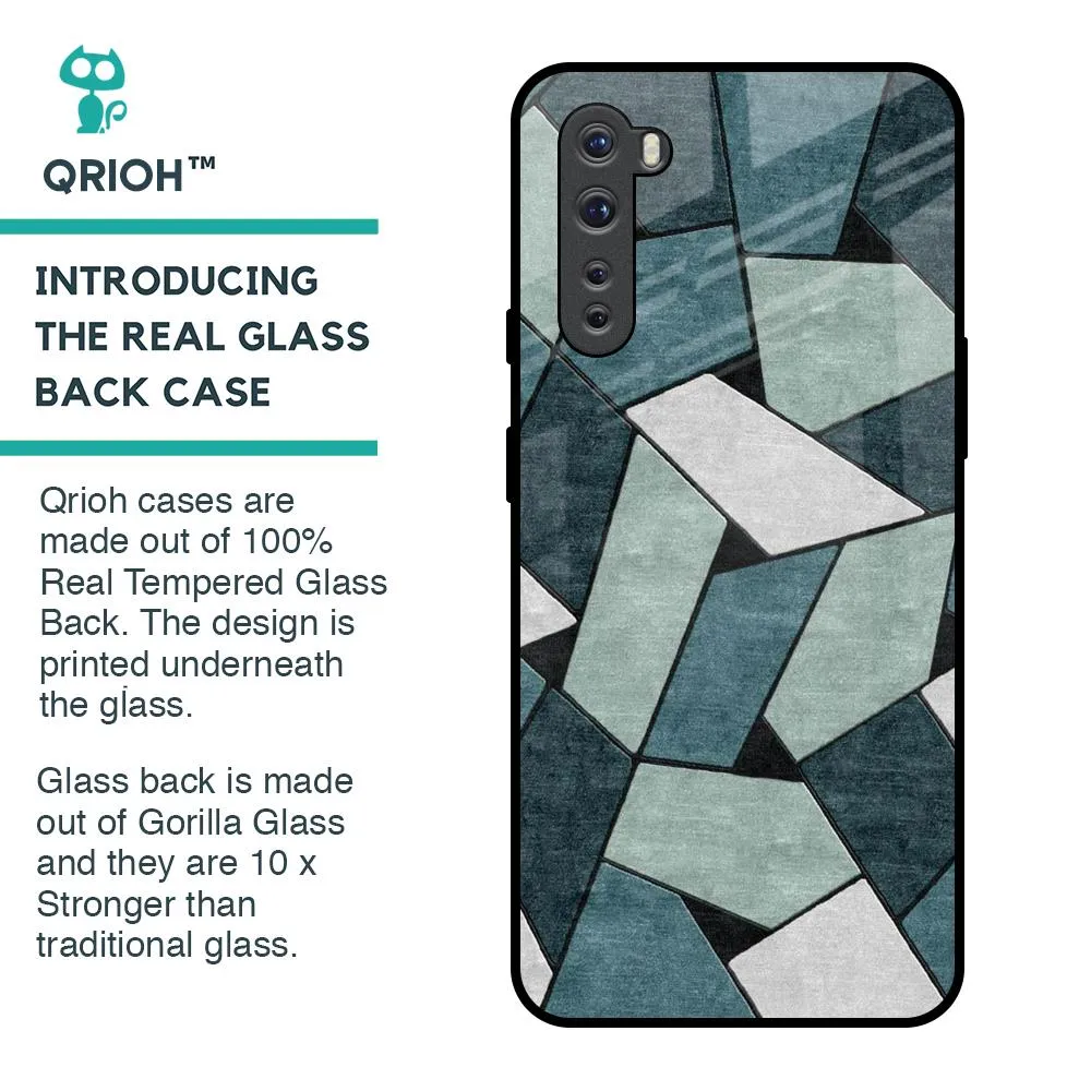 Abstact Tiles Glass Case for OnePlus Nord