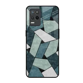 Abstact Tiles Glass Case for Realme 9 5G