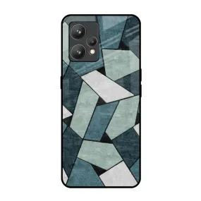 Abstact Tiles Glass Case for Realme 9 Pro Plus