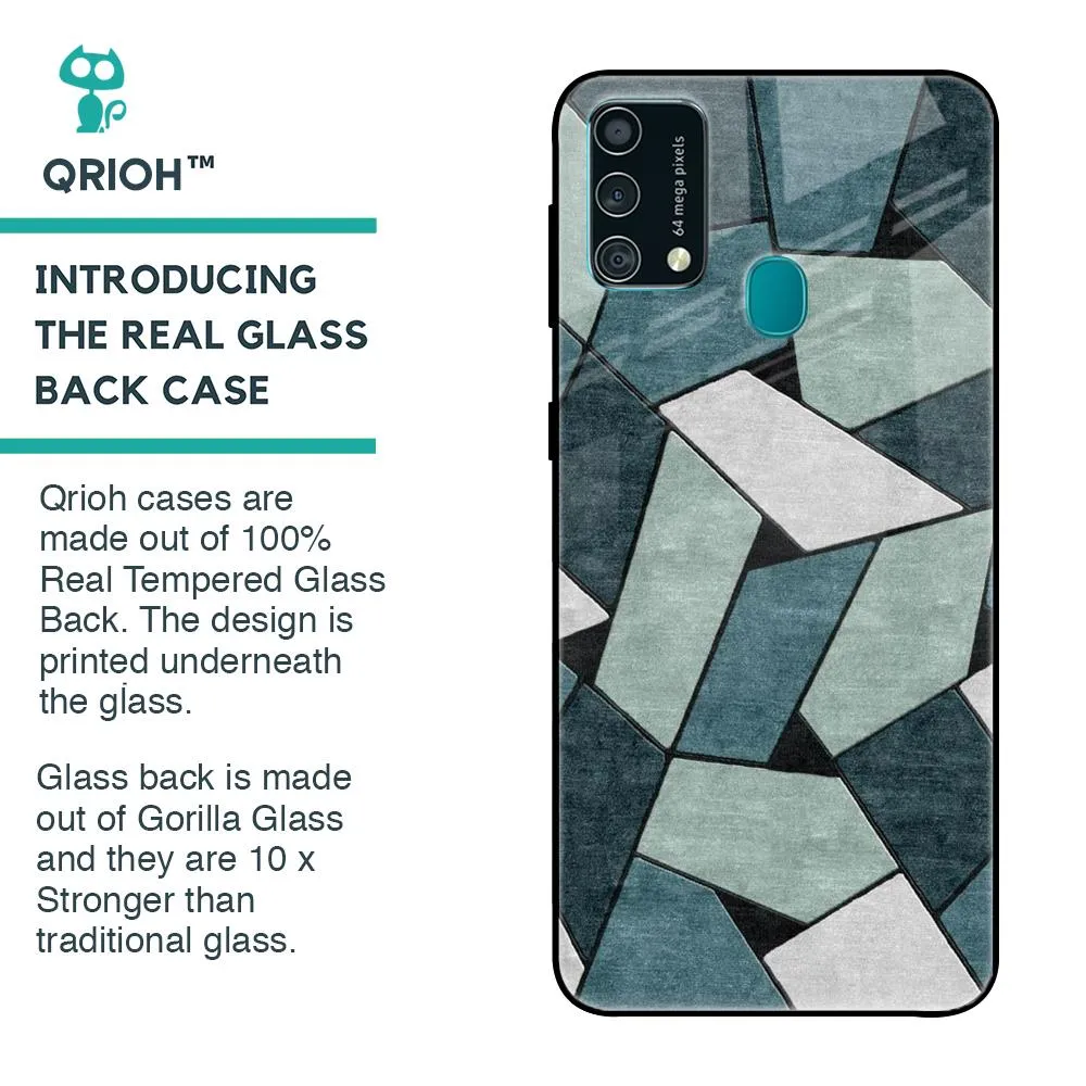 Abstact Tiles Glass Case for Samsung Galaxy F41