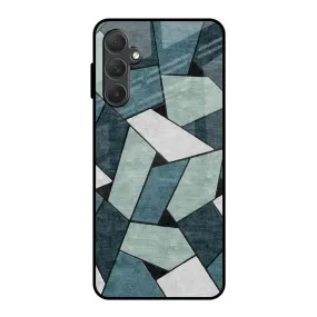 Abstact Tiles Glass Case for Samsung Galaxy F54 5G