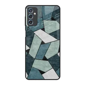 Abstact Tiles Glass Case for Samsung Galaxy M52 5G